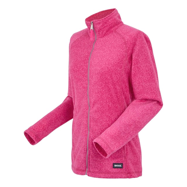 100% Polyester. Fabric: Fleece, Peached. Design: Marl, Plain. 170gsm. Neckline: High-Neck. Sleeve-Type: Long-Sleeved, Raglan. Pockets: 2 Side Pockets. Fastening: Full Zip. Sustainability: Made from Recycled Materials. 6 UK: 30 in. 8 UK: 32 in. 10 UK: 34 in. 12 UK: 36 in. 14 UK: 38 in. 20 UK: 45 in. 22 UK: 48 in. 24 UK: 50 in. 26 UK: 52 in. 18 UK: 43 in. 16 UK: 40 in.
