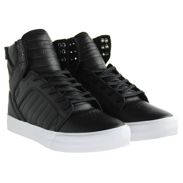 Supra skytop 1 black white discount