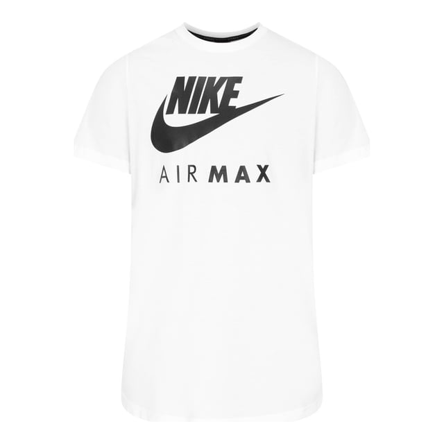 Nike Air Max Short Short Sleeve T Shirt White