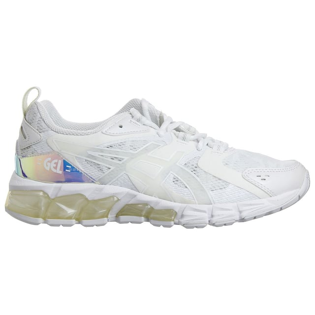 Ladies white asics trainers store