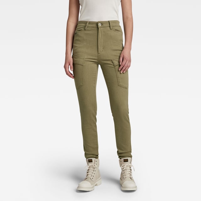 G Star RAW Kafey Cargo Ultra High Skinny Pants