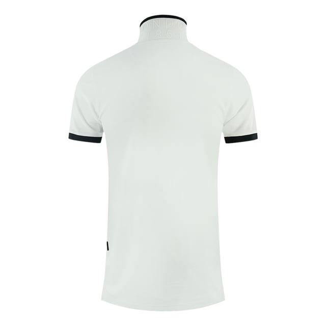 Aquascutum white deals polo shirt