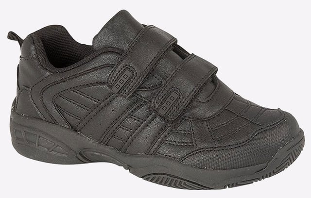 Junior kids stylsih trainers from Dek, these trainers are crafted in a PU upper with a 2 strap up fastening for easy on/off wear. Perfect as school trainers or casual everyday trainers- PU Upper
- 2 Touch hook and loop fastening
- Heel tab for easy on/off wear
- TPR Sole