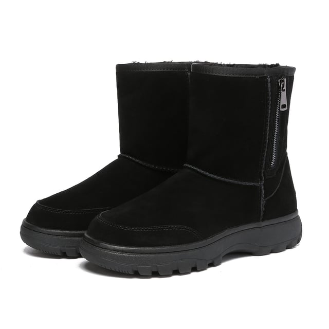 Ya sea que esté haciendo recados, haciendo una caminata de invierno o disfrutando de un día de nieve al aire libre, estas botas para exteriores Starling son las compañeras perfectas. ¡No dejes que el clima invernal te impida vivir la vida al máximo! Descripción: Parte superior de gamuza de vaca Forro cálido de lana de piel de oveja Plantilla de lana de piel de oveja suave Suela TPR Tecnologías: Agua & Parte superior resistente a las manchas Suela exterior antideslizante