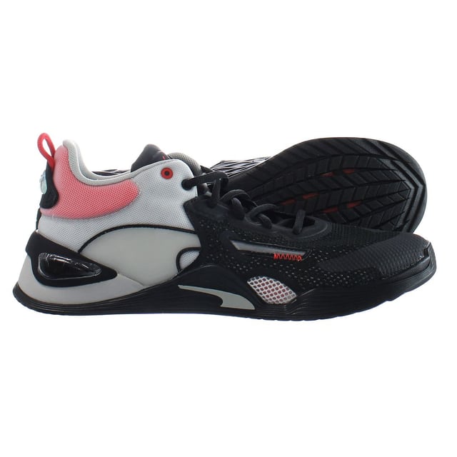 Puma Fuse Lace-Up Negro Sintético Hombre Entrenadores 194419_04