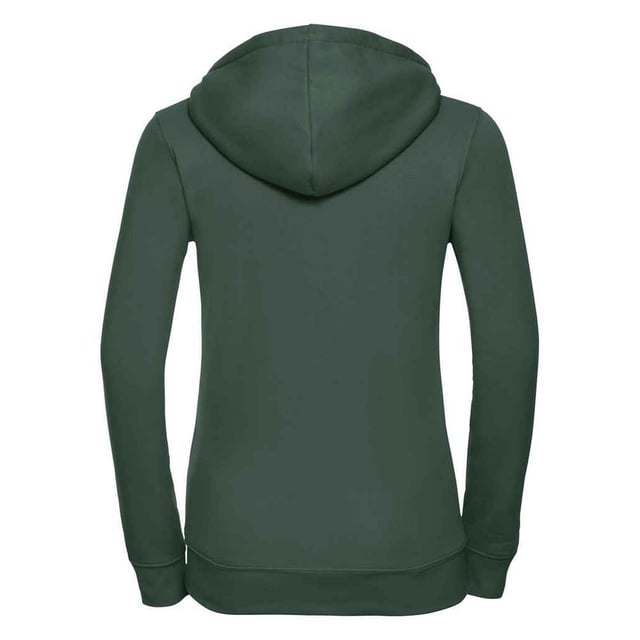 Material: 80% Ringspun Cotton, 20% Polyester. Fabric: Brushed Back Fleece. Design: Plain. 280gsm. Hood Features: Double Layer, Drawcord, Top Stitched Detail. Hem: Ribbed. Drop Shoulder, Ear Phone Access. Neckline: Hooded, Taped. Sleeve-Type: Long-Sleeved. Cuff: Ribbed. Pockets: 2 Front Pockets. Fastening: YKK Zip. Sustainability: Amfori, Better Cotton Initiative, Fair Labor Association, Oeko-Tex Standard 100 Certified.