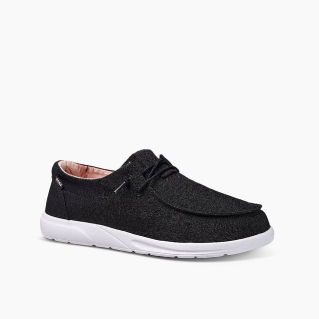 This is why it makes sense for REEF to make a shoe. We know how to make it feel like a sandal. The Cushion Coast's super lightweight, flexible EVA outsole provides comfort and energy when you're on your feet, and the shoe is topped with a breathable mesh upper. Best of all, stretch laces let you skip tying and just slip 'em on and off whenever. But they'll be mostly on. They're that comfortable.