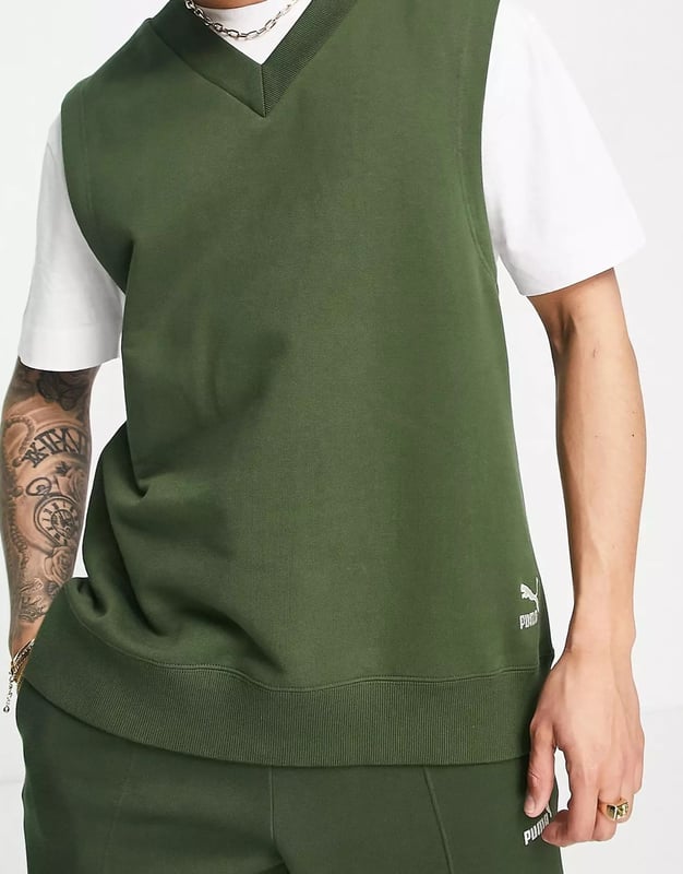 Puma discount sleeveless sweater