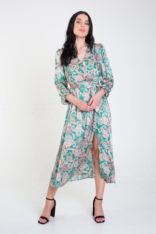 Trendy top wrap dresses