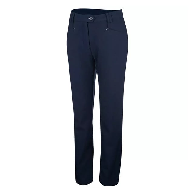 96% Polyester, 4% Elastan. Gewebetechnik: Atmungsaktiv, Leicht, Thermisch, wasserabweisend, winddicht. Design: Logo, Unifarben. Knopfverschluss, Reißverschluss. Gürtelschlaufen. Taille: Verlängert. Taschenart: Zwei Seitentaschen, 2 Taschen hinten, Jetted. Geeignet für: Allwetter. Futterstoff: Verbundenes Vlies.