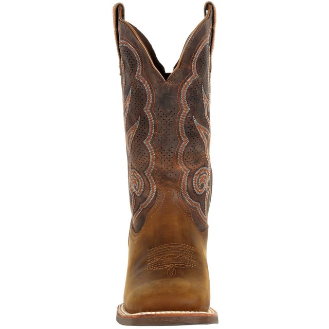 Unbridle your western spirit in the Durango Lady Rebel Pro style; the perfect boots for performance-driven individuals. This style is made from full grain leather with the Durango X-Treme A.C. ventilated shaft and an air mesh lining inside
