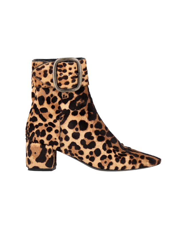 Pony hair ankle boots store
