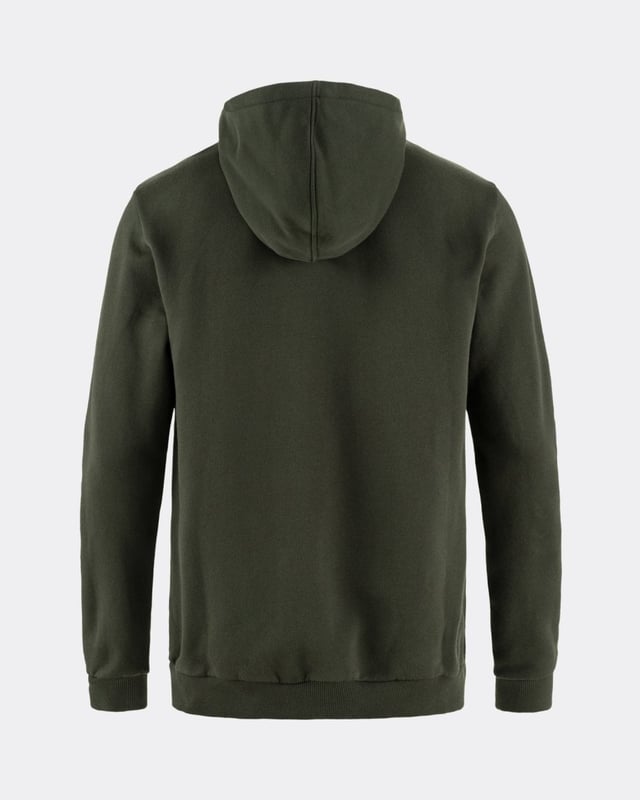 Men’s Fjällräven Logo Hoodie
Classic hoodie in a fantastic, thick Felpa jersey in organic cotton with a soft brushed inside. Cosy hood with drawstring and ribbed cuffs and hem. Fjällräven logo printed on the front. A timeless base garment for everyday life – work, school and easy-going outdoor activities.

High-quality Felpa jersey made from 100% organic cotton with a brushed inside.
Cosy hood with drawstring adjustment and jersey lining.
Large kangaroo pocket at the front.
Ribbed cuffs and hem.
Fjällräven logo print on the chest.
100% cotton (organic)
Organic cotton, Produced without PFCs
Round neckline
Regular Fit
Packable
40°C normal process
do not dry clean
do not tumble dry
do not bleach
iron 2 dots - Max 150°C
wash with similar colours

F84144