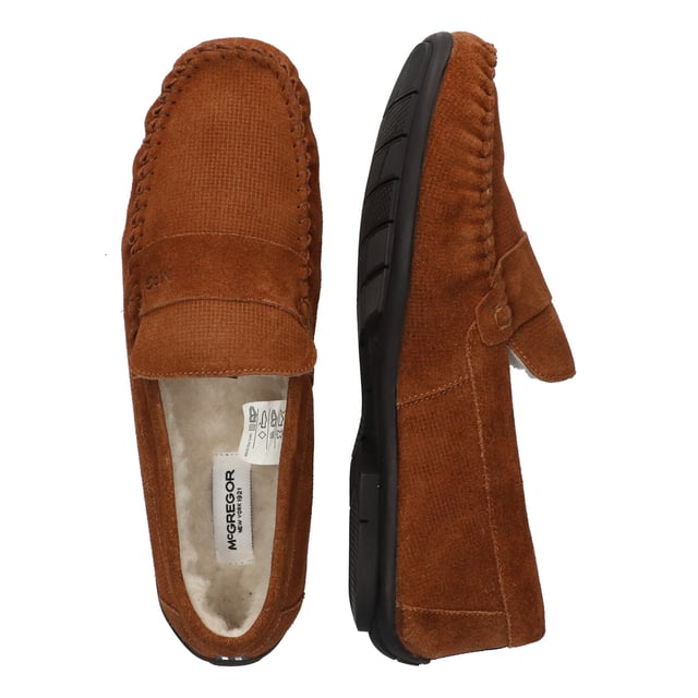 Pantoffels von McGregor in der farbe Braun.