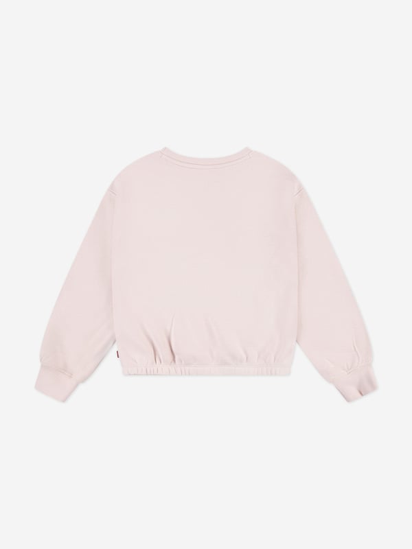 Introducing the Levi's Kids Wear Girls Logo Sweatshirt in Pink‚ a stunning addition for AW2024!Key Features:‚ **Iconic Levi's Logo**: Emblazoned across the chest for a touch of classic charm.‚ **Vibrant Pink Hue**: Perfectly matches the energetic spirit of young fashionistas.‚ **Premium Fabric**: Crafted for comfort and durability to withstand playful days.‚ **Easy Styling**: Pairs effortlessly with jeans or skirts for versatile looks.Elevate your girl's wardrobe with this chic and Cosy piece. Grab yours today!