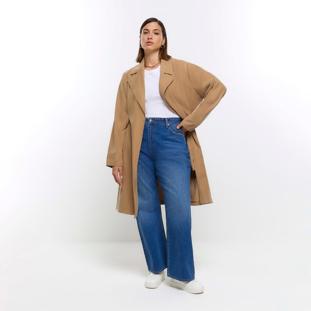 River island plus sale coats deals