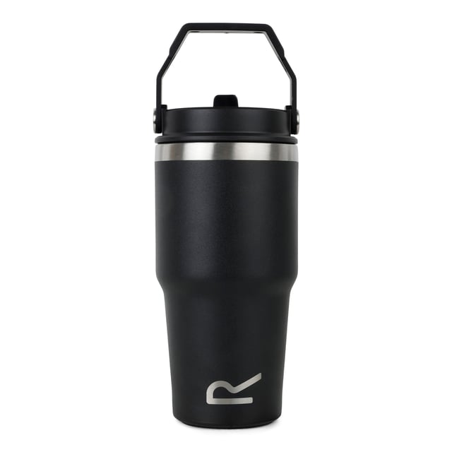 Material: 304 Stainless Steel. Durable. Carry Handle, Double Wall, Flip Up Straw, Insulated, Keeps Drinks Cold For 12 Hours, Keeps Drinks Warm For Up To 6 Hours, Leakproof, Non-Slip Base, Rubber Base, Thermulate Insulated. Design: Logo, Plain. Capacity: 0.6L.