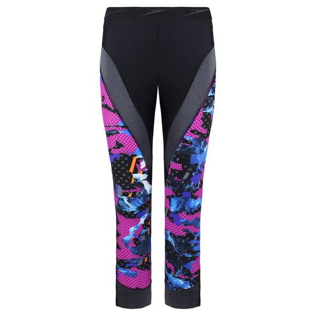 Speedo Stretch Waist H20 Black Womens Active Stormza Inject