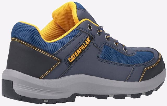 Elmore S1P, ontworpen voor elke werkplek, deze duurzame, lichte veiligheidschoenen beschermen de voeten en bieden blijvend comfort voor alle dragers.
- Lichtgewicht niet-lederen sportieve veiligheidschoenen
- Anti-schuurneus en -hakbescherming
- Gevoerde kraag en tong voor comfort
- Contourvormige uitneembare PU-inlegzool is duurzaam, langdurig en gevoerd
- Duurzame en uitstekende slipbestendige cement EVA/rubberen loopzool
- Energieabsorberende hak
- Brandstof- en oliebestendige loopzool
- Antistatisch
- 200 Joule stalen neus
- Anti-penetratiedempende niet-metalen tussenzool - Min. 1100N