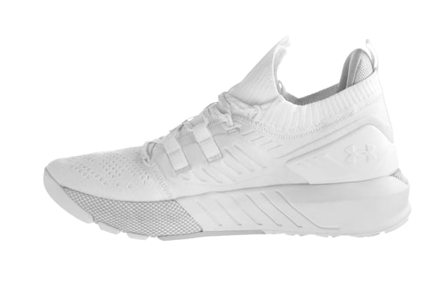 Under Armour Project Rock 3 Wit Heren Hardlooptrainers UA HOVR-technologie zorgt voor een "zwaartekracht"-gevoel dat energieteruggave bevordert waardoor de impact op de grond vermindert
Het compressienet van Energy Web mesh bevat en vormt het UA HOVR-schuim dat de volledige energie van je stappen teruggeeft
De UA TriBase technologie zorgt voor maximaal contact met de grond, bevordert natuurlijke bewegingen en biedt flexibiliteit die zorgt voor maximale tractie bij het afpellen
Het uitzonderlijk comfortabele en duurzame buitenmateriaal zorgt voor maximale stabiliteit op strategische plekken
Verstevigd buitenframe en robuust frame voor extra stabiele grip