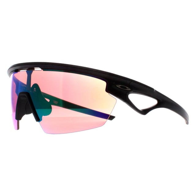 Gafas de sol Oakley Wrap Unisex Matte Black Prizm Golf Sphaera Las gafas de sol Oakley Sphaera están diseñadas para aquellos que exigen un rendimiento, estilo y comodidad superiores. Con la tecnología de lente Prizm de Oakley, estas gafas de sol unisex mejoran el color, el contraste y los detalles, proporcionando una experiencia visual excepcional en cualquier entorno. La ligera pero resistente montura O-Matter garantiza un uso duradero, mientras que las plaquetas nasales antideslizantes Unobtainium ofrecen un ajuste seguro, incluso durante actividades intensas. Diseñadas para llevarlas cómodamente bajo el casco, las gafas de sol Sphaera también proporcionan un campo de visión ampliado, lo que las hace ideales para deportes y aventuras al aire libre. Con comodidad durante todo el día e innovación de vanguardia, las Oakley Sphaera son las gafas definitivas para estilos de vida activos.