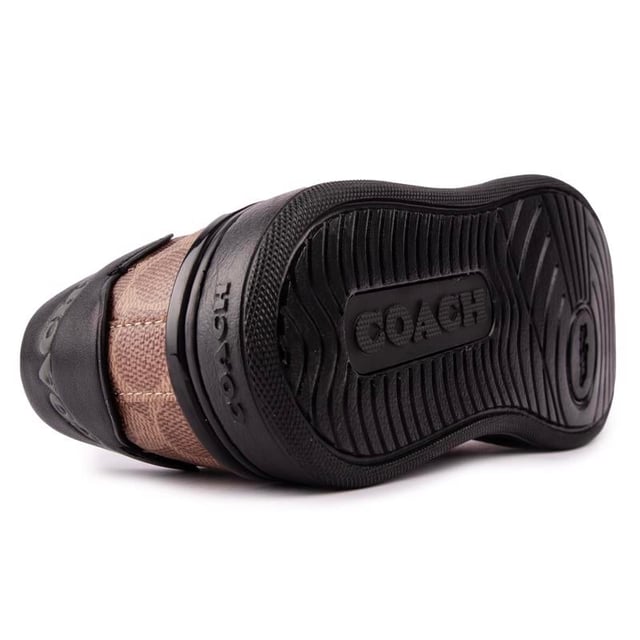 Black coach hot sale shoes sneakers