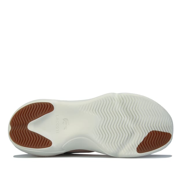 Vuélvete atrevido esta temporada con las zapatillas Wildcard para mujer de Lacoste. Estos cordones multicolores cuentan con una suela de goma gruesa y están rematados con el famoso cocodrilo.