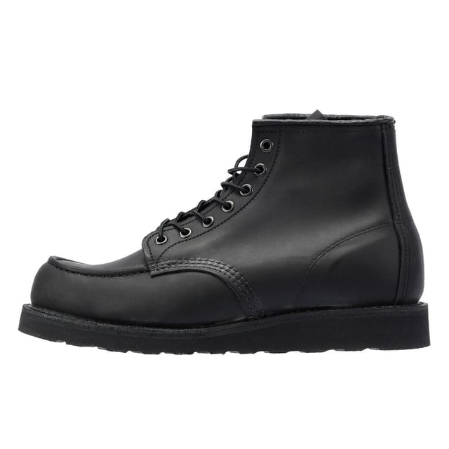 Red Wing Shoes Inch Moc Classic Leather Men's Black Boots