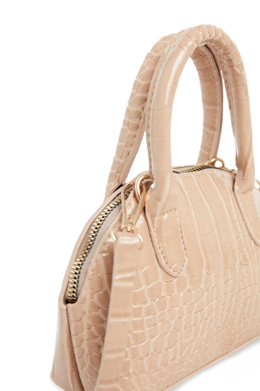 Beige Cross Body Bag
