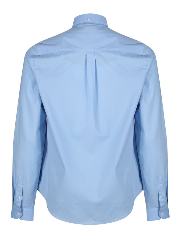 This classic LUKE long sleeved shirt is an essential item for your wardrobe, classically styled with a buttoned-down collar and a simple chest patch pocket. It is detailed with imitation river shell plastic buttons on the central front placket, running from hem to collar and is completed with the brand's iconic lion head embroidery on the left chest. Tailored fit. Iconic LUKE BLACK, GOLD, RED lion head embroidery. Iconic LUKE tri-colour trim tape. Left chest pocket detail-Imitation river shell plastic buttons. Central front placket. Button down collar detail at front and central at back. Back yoke detail and external back box pleat. Long sleeve with buttoned cuff.