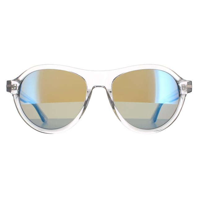 Serengeti Round Mens Shiny Crystal Mineral Polarized 555nm Blue Danby  Danby are a elegant round style crafted from lightweight acetate. The spectral control and photochromic technology adapts and filters light to perfection while Serengeti's logo features on the right lens for brand authenticity.