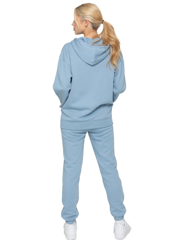 Enzo Womens Oversized Hoodie Tracksuit Set. Pullover Sweatshirt With Hood And Sweatpants Joggers Set. Oversized Hoodie And Regular Fit Joggers With Cuffed Design And Brushed Back Inner Fleece. Oversized Relaxed Fit For Casual Wear. Essential Loungewear Tracksuit.