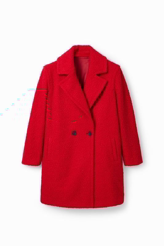Winter coats with sales red patch on sleeve