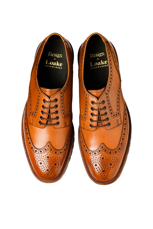 Loake Perseus Hand Painted Brogue
This hand painted derby brogue shoe boasts an unique finish and top level quality. Features a Goodyear welted lightweight commando sole for maximum grip and durability.
 


Main - 100% Leather. Lining - 100% Leather. Sole - 100% Rubber
Wide Fit
Goodyear sole