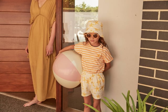 Welcome the Boys Coley Starfish Short in Ivory - a high-end designer piece by The Bonnie Mob that brings both fashion and comfort to your Baby Boy's holiday wardrobe. ‚ Fashion-Forward Design: This stand-out piece exhibits a stylish starfish print in a sophisticated Ivory tone - a unique and trendy addition to your littlun's wardrobe.‚ Comfort Guaranteed: Crafted from premium fabrics, this short ensures sublime comfort and mobility for your youngster's daily exploits.‚ Elevate your Baby Boy's Apparel: This exclusive short from The Bonnie Mob is a wardrobe must-have. Quickly balance fashion and comfort for your young one - shop now!
