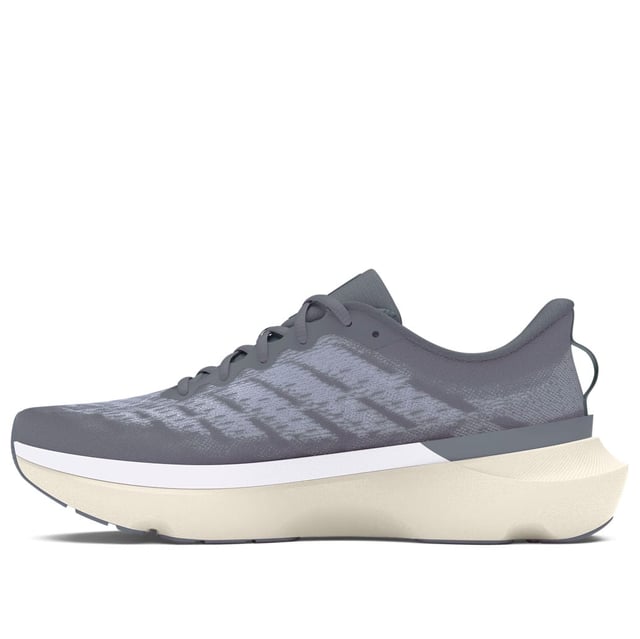 We took the springy, supportive UA Infinite Pro and made it lighter and airier with a translucent mesh upper. So, when the sun's beating down on those hot preseason runs, your feet will stay extra cool. Ref: 3027197100.