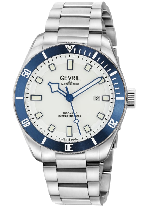 Gevril Yorkville 48613B Swiss Automatic Sellita SW200 Watch