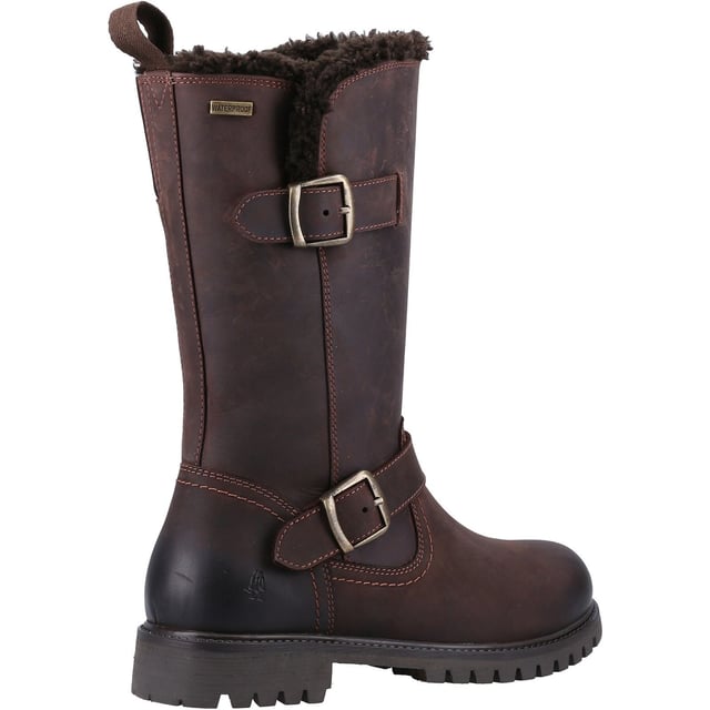 A perfect choice for wet winter days this waterproof boot will keep you comfortable in style, featuring a cosy shearling and textile lining, and a waterproof memory foam insole you can stay dry and warm all day long