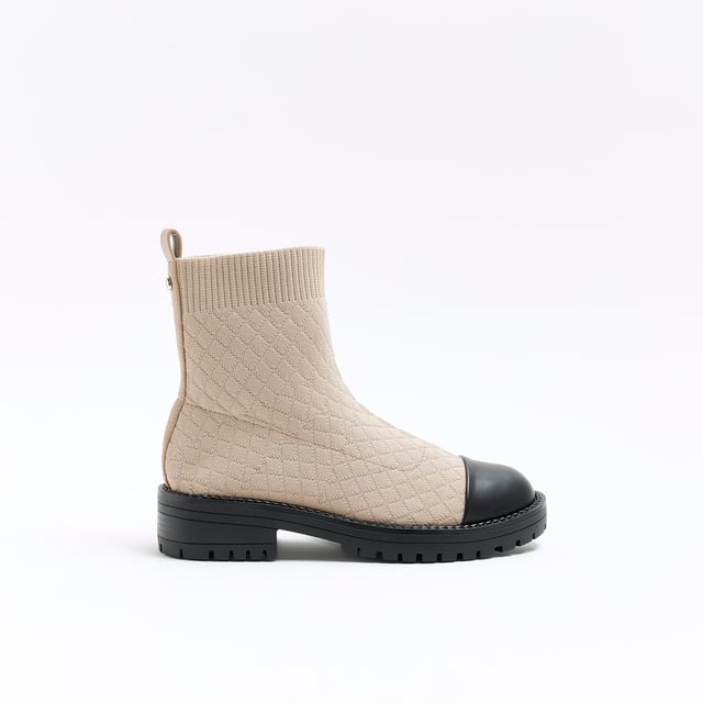 Chanel sock booties clearance