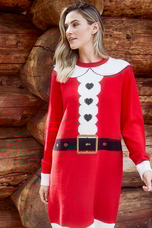 Novelty christmas best sale jumper dresses