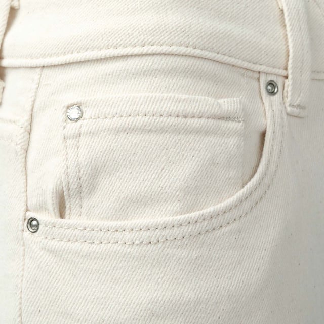 Women's Only Emily Straight Fit High Waist Jeans in Ecru