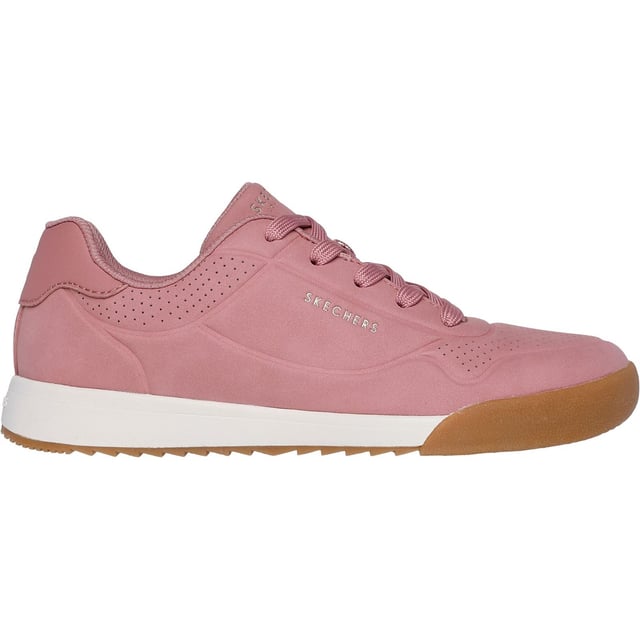 Skechers Zinger 2.0 De Arwen Polyurethaan Damestrainers Retro stijl krijgt een moderne update in Skechers Street Zinger 2.0 - Arwen. Dit klassieke silhouet heeft een bovenwerk van duraleather met vetersluiting en details in reliëf en een dempende Skechers Air-Cooled Memory Foam binnenzool.