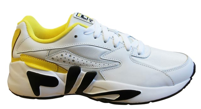 Fila mindblower discount womens yellow