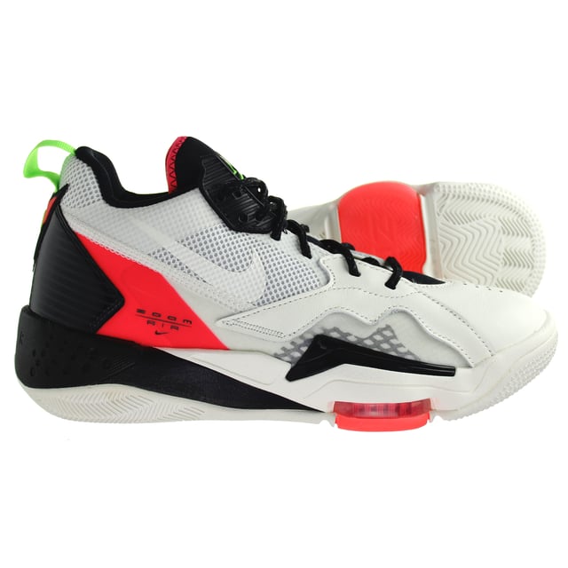 Jordan Jordan Zoom '92 Lace-Up Multicolor Leather Mens Trainers CK9183 100
