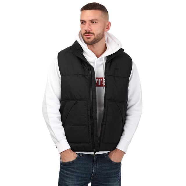 Levis black vest new arrivals