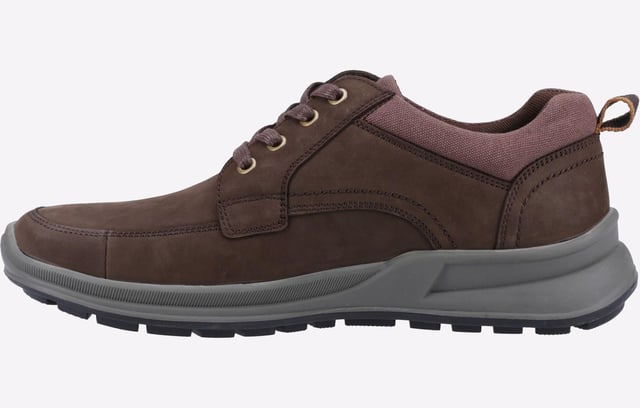 Flexible, lightweight and with a memory foam insole, along with a Nubuck leather upper, the Adam is a great choice for days out exploring this summer.- Nubuck Leather Upper with Lace Up Fastening- Light and Breathable Textile Sock and Lining- Memory foam insole- Flexible and Durable rubber sole