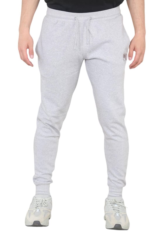 MYT Herren-Pullover-Trainingsanzug mit Rundhalsausschnitt. MYT-Sticklogo auf der Brust und dem linken Bein. Vlies mit gebürsteter Rückseite. Mit geripptem Bund und Bündchen. Slim-Fit-Jogginghose mit 2-Taschen-Design. Elastischer Bund mit Kordelzug.