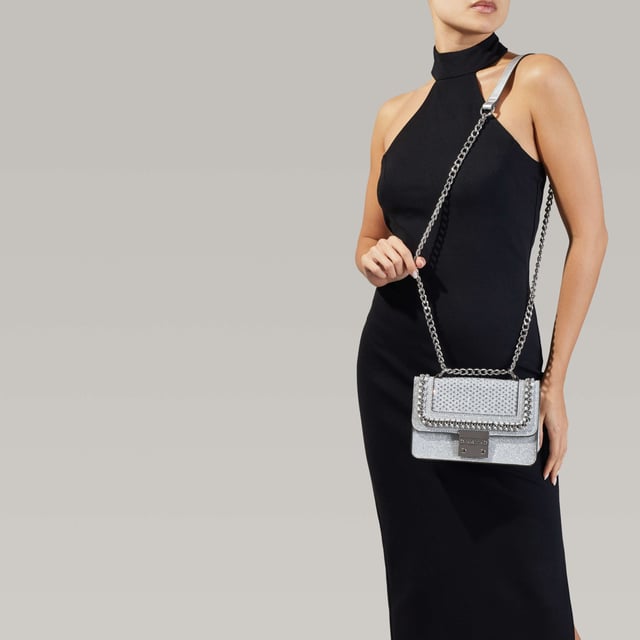 Carvela cross body bag best sale grey