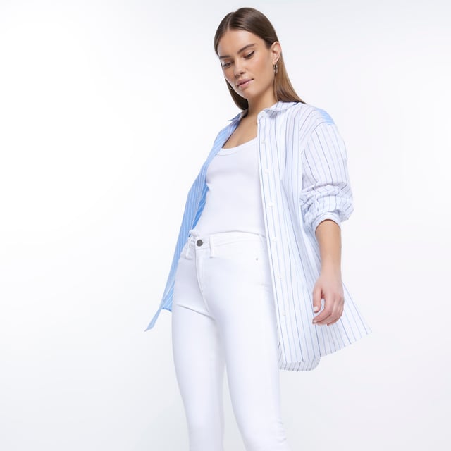 White molly jeans sales