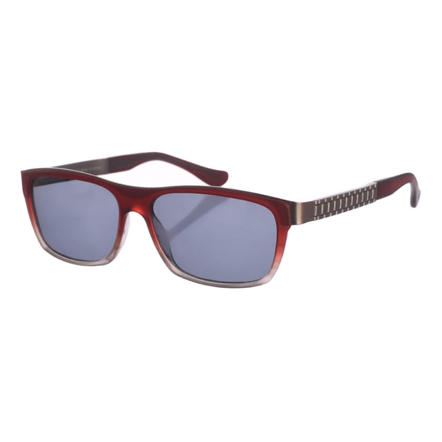 Aiguafreda sunglasses.
 Zen sunglasses with acetate and metal frame.
 Square shape.
 Acetate and metal temples.
 100% UV Protection.
 Includes a neutral fabric cover.
 Measures: Lens height: 40 mm
 Lens width: 55 mm.
 Bridge: 14 mm.
 Temples: 145 mm.
 Composition: Acetate, Metal
 Care:
Cleaning and maintenance:
 -Clean the glasses with soap and water (neutral).
 - Do not use dirty or abrasive cloths, which may alter the characteristics of the filters.
 - Use only original accessories and spare parts.